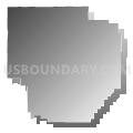 Census Tract 250, San Bernardino County, California (Gray Gradient Fill with Shadow)
