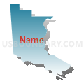 Census Tract 92.01, San Bernardino County, California (Blue Gradient Fill with Shadow)