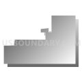 Census Tract 63.02, San Bernardino County, California (Gray Gradient Fill with Shadow)