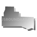 Census Tract 79.01, San Bernardino County, California (Gray Gradient Fill with Shadow)