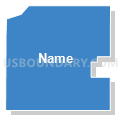 Census Tract 23.04, San Bernardino County, California (Solid Fill with Shadow)