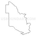 Census Tract 444.04, Riverside County, California (Light Gray Border)