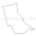 Census Tract 3601.01, Contra Costa County, California (Light Gray Border)