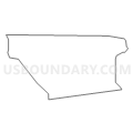 Census Tract 4513, Alameda County, California (Light Gray Border)