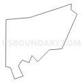 Census Tract 4311, Alameda County, California (Light Gray Border)