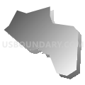 Census Tract 1010, Santa Cruz County, California (Gray Gradient Fill with Shadow)