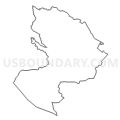 Census Tract 1224, Santa Cruz County, California (Light Gray Border)
