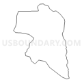 Census Tract 2501.06, Solano County, California (Light Gray Border)