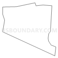 Census Tract 1380, Los Angeles County, California (Light Gray Border)