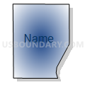 Census Tract 85.26, Adams County, Colorado (Radial Fill with Shadow)