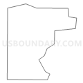 Census Tract 92.02, Adams County, Colorado (Light Gray Border)