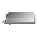 Census Tract 85.36, Adams County, Colorado (Gray Gradient Fill with Shadow)