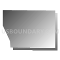 Census Tract 85.33, Adams County, Colorado (Gray Gradient Fill with Shadow)