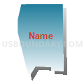 Census Tract 85.06, Adams County, Colorado (Blue Gradient Fill with Shadow)