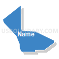 Census Tract 28.01, Pueblo County, Colorado (Solid Fill with Shadow)