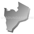 Census Tract 9.04, Pueblo County, Colorado (Gray Gradient Fill with Shadow)