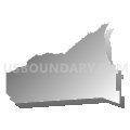 Census Tract 28.04, Pueblo County, Colorado (Gray Gradient Fill with Shadow)