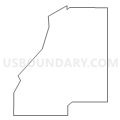 Census Tract 17.05, Mesa County, Colorado (Light Gray Border)