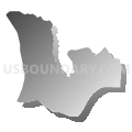Census Tract 144.06, Douglas County, Colorado (Gray Gradient Fill with Shadow)