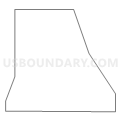 Census Tract 13.02, Denver County, Colorado (Light Gray Border)