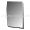 Census Tract 9801, Denver County, Colorado (Gray Gradient Fill with Shadow)