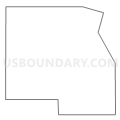 Census Tract 83.90, Denver County, Colorado (Light Gray Border)
