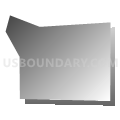 Census Tract 83.91, Denver County, Colorado (Gray Gradient Fill with Shadow)