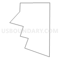 Census Tract 83.86, Denver County, Colorado (Light Gray Border)