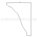 Census Tract 21, Denver County, Colorado (Light Gray Border)