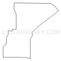 Census Tract 51.11, El Paso County, Colorado (Light Gray Border)