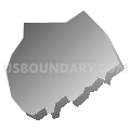 Census Tract 69.01, El Paso County, Colorado (Gray Gradient Fill with Shadow)
