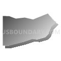 Census Tract 47.03, El Paso County, Colorado (Gray Gradient Fill with Shadow)