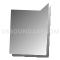 Census Tract 9, El Paso County, Colorado (Gray Gradient Fill with Shadow)