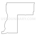 Census Tract 75, El Paso County, Colorado (Light Gray Border)