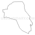 Census Tract 2102, Jackson County, Florida (Light Gray Border)