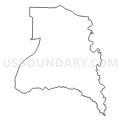 Census Tract 2106, Jackson County, Florida (Light Gray Border)