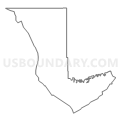 Census Tract 9800, Monroe County, Florida (Light Gray Border)