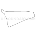 Census Tract 119.02, Duval County, Florida (Light Gray Border)
