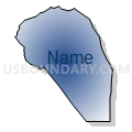Census Tract 9102.01, Okeechobee County, Florida (Radial Fill with Shadow)