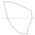 Census Tract 168.01, Duval County, Florida (Light Gray Border)