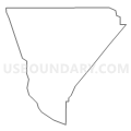 Census Tract 308.03, Lake County, Florida (Light Gray Border)