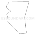 Census Tract 104.02, Duval County, Florida (Light Gray Border)