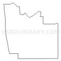 Census Tract 313.11, Lake County, Florida (Light Gray Border)