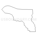 Census Tract 321.11, Pasco County, Florida (Light Gray Border)