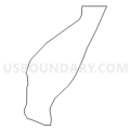 Census Tract 318.09, Pasco County, Florida (Light Gray Border)