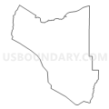 Census Tract 9504, Taylor County, Florida (Light Gray Border)