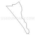 Census Tract 206.02, St. Johns County, Florida (Light Gray Border)