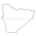 Census Tract 19.08, Alachua County, Florida (Light Gray Border)