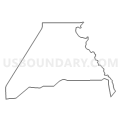 Census Tract 402.01, Hernando County, Florida (Light Gray Border)