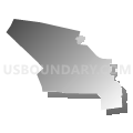 Census Tract 108.11, Santa Rosa County, Florida (Gray Gradient Fill with Shadow)